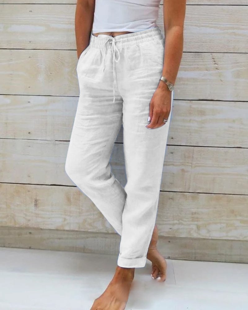 Siena | Pantalon fluide en lin et coton