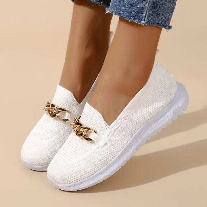 Luna | Slip-on maille à chaîne décorative